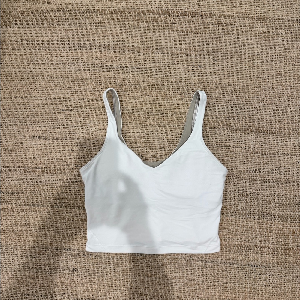 Lululemon White Align Tank Top